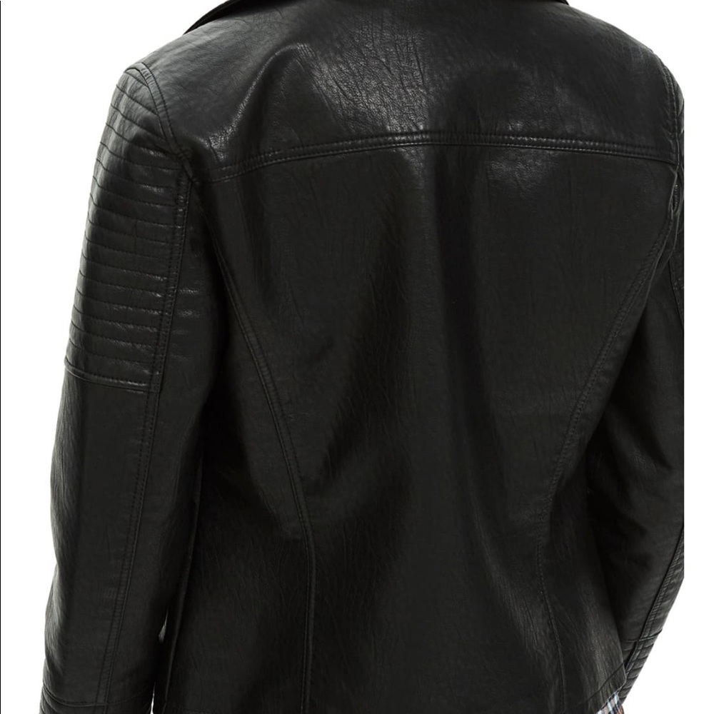 Topshop Rosa Moto Jacket - Picture 3 of 7